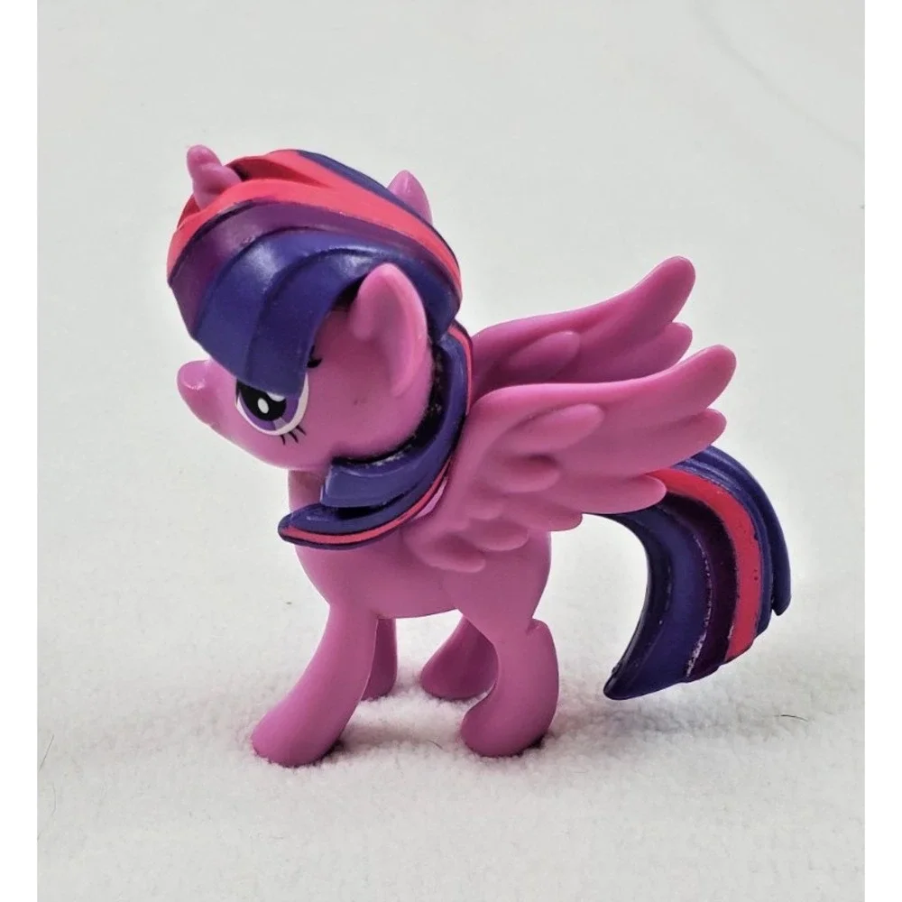 My Little Pony Figures Kids Good 4pc Lot Twilight‎ Pinkie Rarity Applejack toys
